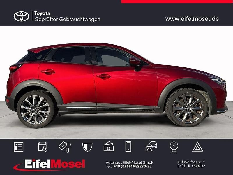 Gebraucht Mazda CX-3 Kangei 121 PS (88 kW) 2019 Rot SUV