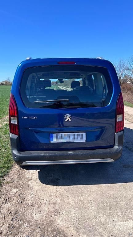 Gebraucht Peugeot Rifter Allure 131 PS (96 kW) 2020 Blau Van / Kleinbus