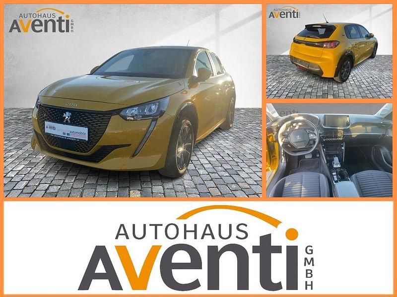 Gelb Gebraucht 2021 Peugeot e-208 Active Kleinwagen | 15.919 € (Guter Preis) - Bild 1/4
