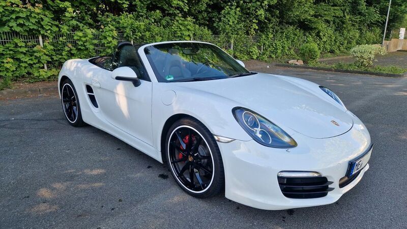 Weiß Gebraucht 2014 Porsche Boxster S Sport Cabrio | 48.900 € (Guter Preis) - Bild 1/4