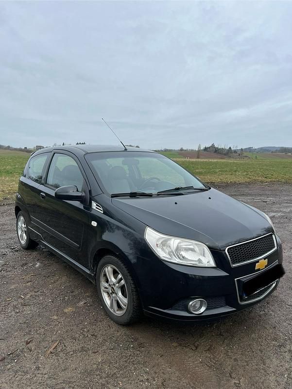 Gebraucht Chevrolet Aveo 2009 Schwarz Kleinwagen