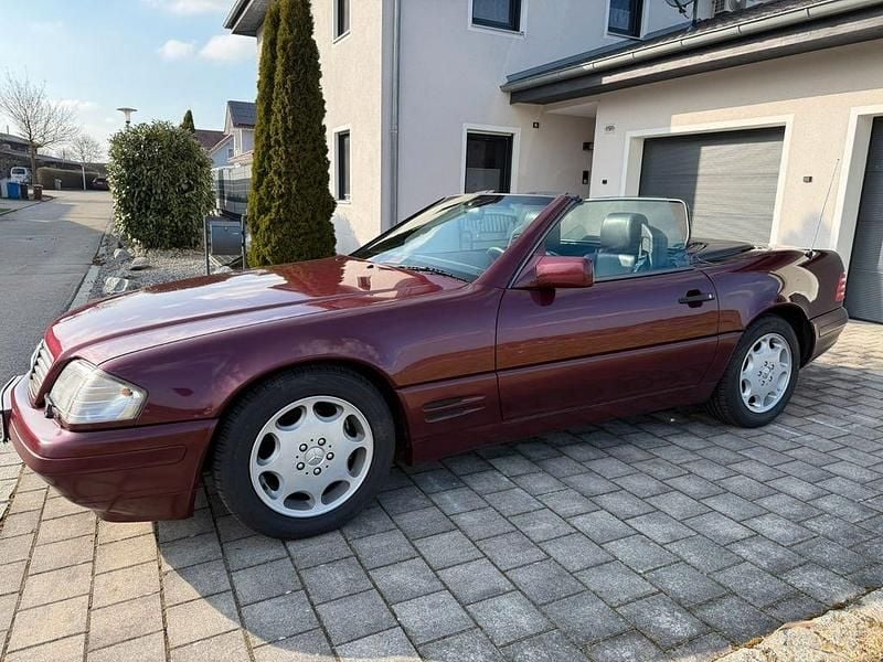 Gebraucht Mercedes SL320 231 PS (169 kW) 1995 Rot Cabrio