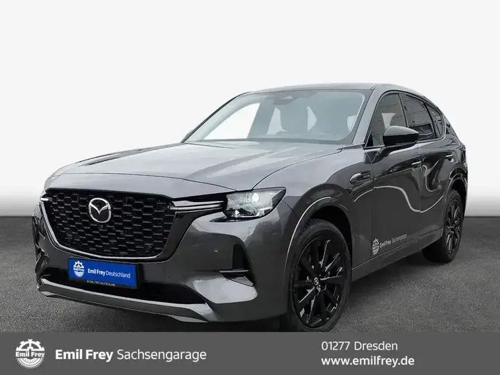 Grau Gebraucht 2024 Mazda CX-60 Homura-Line SUV | 49.690 € (Fairer Preis) - Bild 1/4