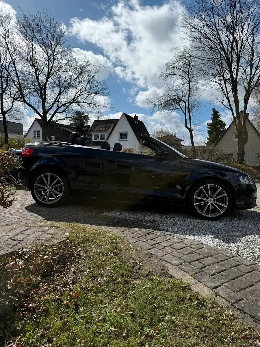 Gebraucht Audi A3 Cabriolet 160 PS (117 kW) 2008 Schwarz Cabrio
