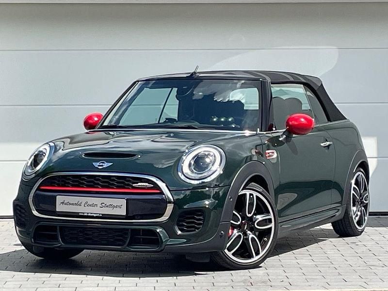Grün Gebraucht 2016 Mini John Cooper Works Cabriolet Cabrio | 23.450 € (Fairer Preis) - Bild 1/4
