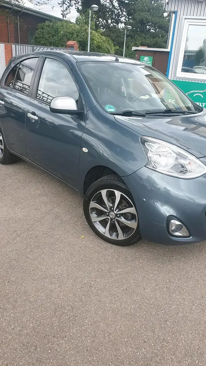 Gebraucht Nissan Micra 80 PS (58 kW) 2016 Blau Kleinwagen