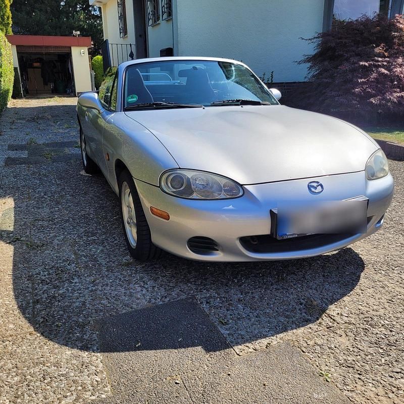 Silber Gebraucht 2003 Mazda MX5 Cabrio | 2.899 € (Superpreis) - Bild 1/4