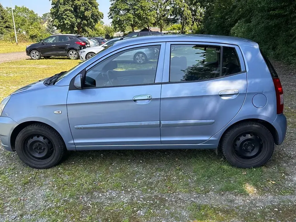 Gebraucht Kia Picanto EX 65 PS (47 kW) 2005 Blau Kleinwagen