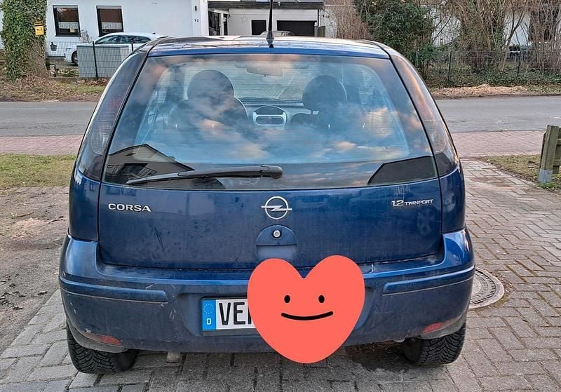 Gebraucht Opel Corsa 80 PS (58 kW) 2005 Blau Kleinwagen