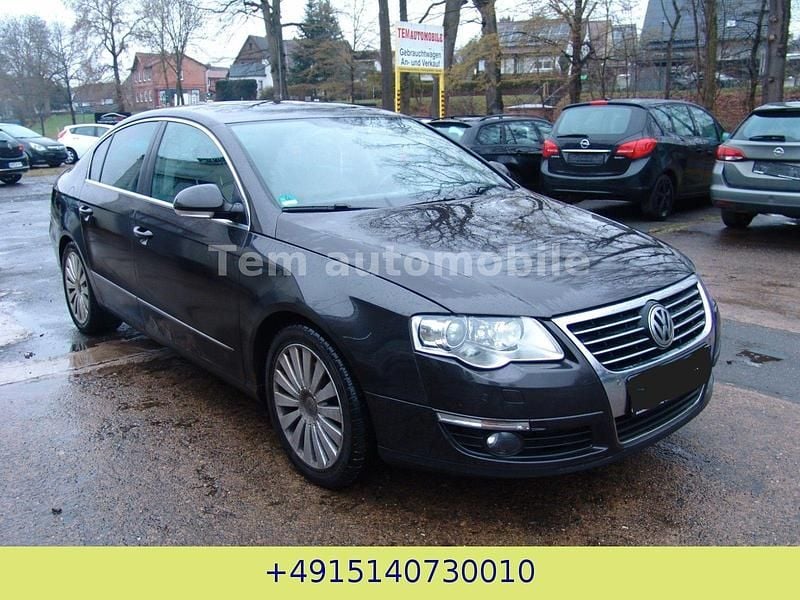 Second-hand VW Passat Highline 170 CP (125 kW) 2006 Negru Berlinǎ