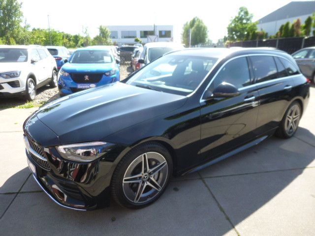 Schwarz Gebraucht 2022 Mercedes C200 AMG Limousine | 37.999 € (Fairer Preis) - Bild 1/4