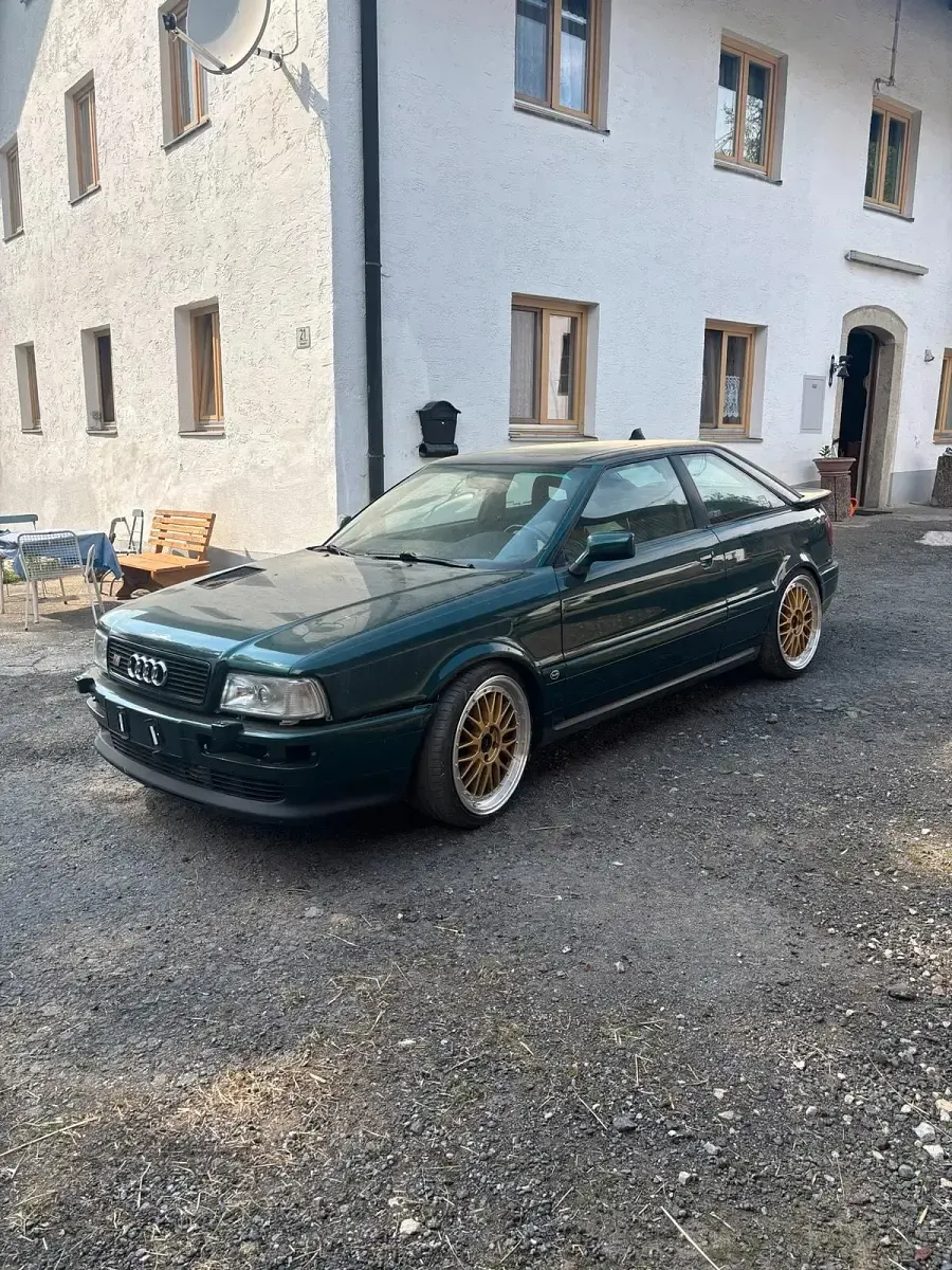 Gebraucht Audi Coupé 220 PS (161 kW) 1990 Grün Coupé