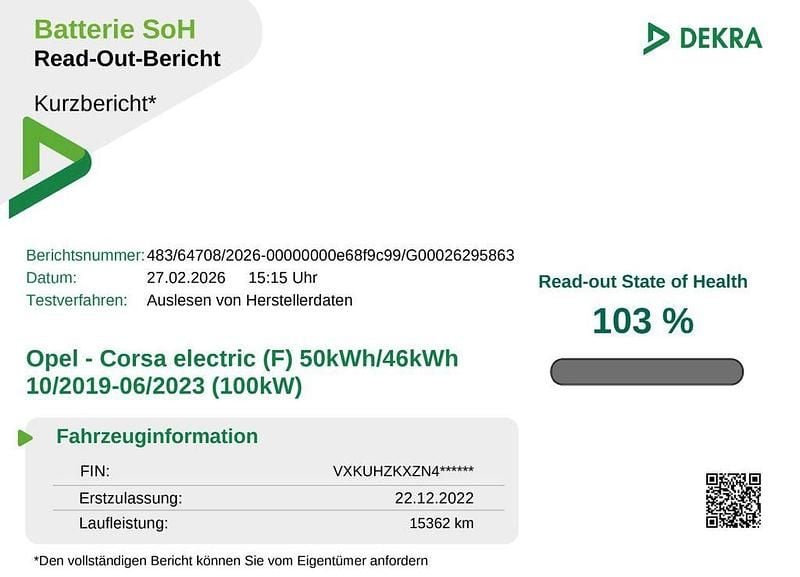 Gebraucht Opel Corsa-e Edition 100 kW (136 PS) 2022 Power orange Kleinwagen