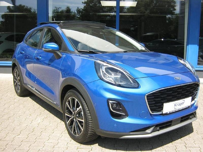 Blau Gebraucht 2024 Ford Puma Titanium SUV | 23.890 € (Fairer Preis) - Bild 1/4