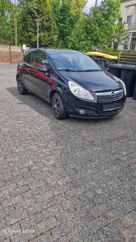 Schwarz Gebraucht 2008 Opel Corsa Kleinwagen | 1.250 € (Fairer Preis) - Bild 1/4