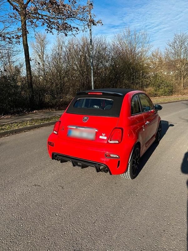 Second-hand Abarth 595 161 CP (118 kW) 2018 Roșu Cabrio