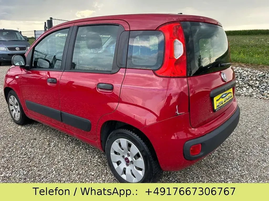 Gebraucht Fiat Panda 69 PS (50 kW) 2012 Rot Kleinwagen