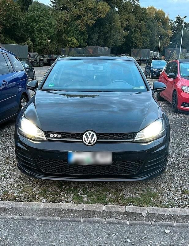 Gebraucht VW Golf GTD 184 PS (135 kW) 2016 Schwarz Coupé