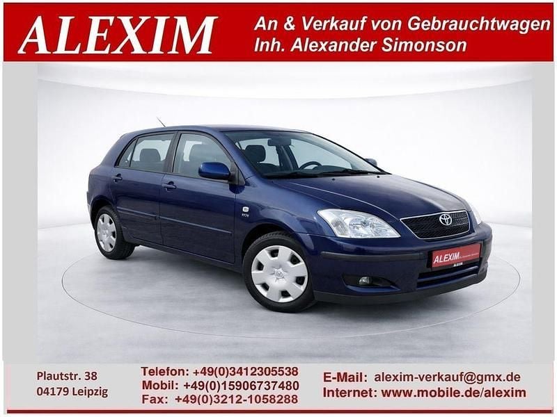 Gebraucht Toyota Corolla Sol 110 PS (80 kW) 2003 Blau Limousine