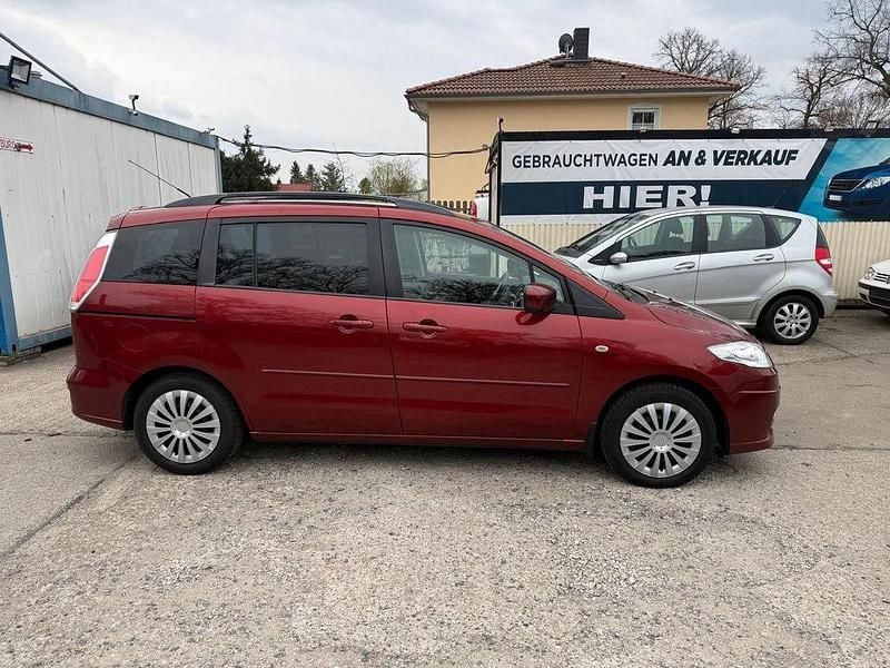 Gebraucht Mazda 5 Exclusive 116 PS (85 kW) 2008 Rot Van / Kleinbus