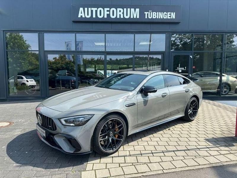 Manufaktur classicgrau Gebraucht 2023 Mercedes AMG GT 63 SE Coupé | 142.990 € (Superpreis) - Bild 1/4