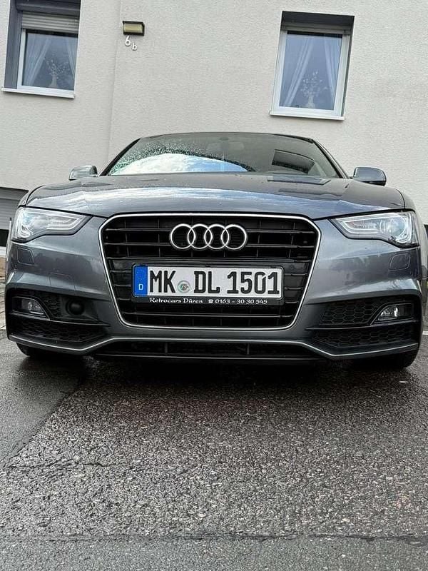 Grau Gebraucht 2016 Audi A5 Sportback S-Line Coupé | 15.799 € (Superpreis) - Bild 1/4