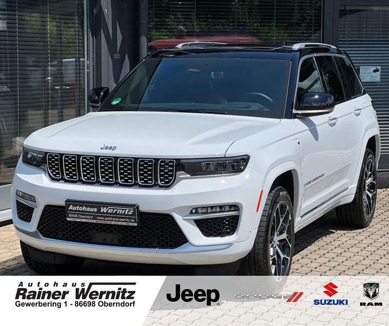 Bright white/dach schwarz Gebraucht 2023 Jeep Grand Cherokee Summit SUV | 73.900 € (Fairer Preis) - Bild 1/4