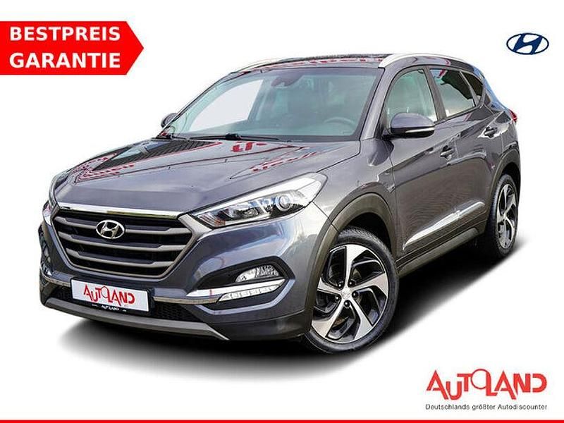 Grau Gebraucht 2017 Hyundai Tucson Advantage SUV | 20.990 € (Etwas zu teuer) - Bild 1/4