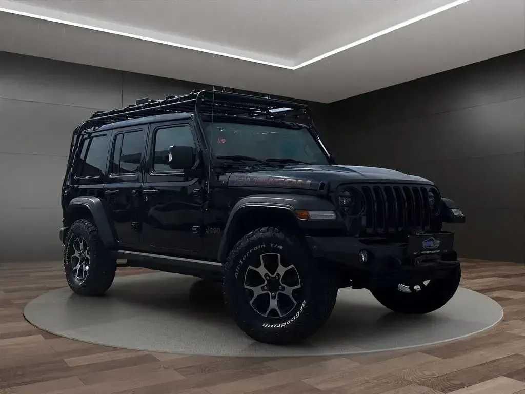 Gebraucht Jeep Wrangler Rubicon 200 PS (147 kW) 2019 Schwarz SUV