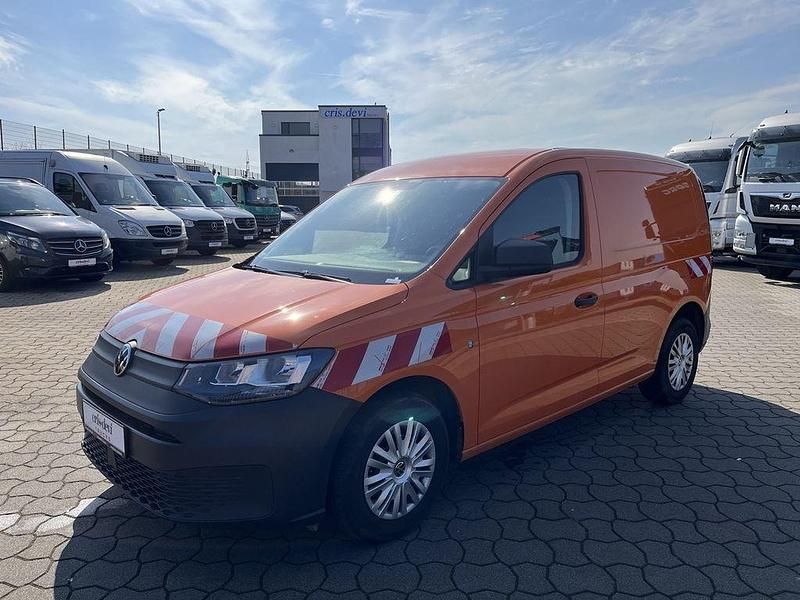 Gebraucht VW Caddy 102 PS (75 kW) 2022 Orange Van / Kleinbus