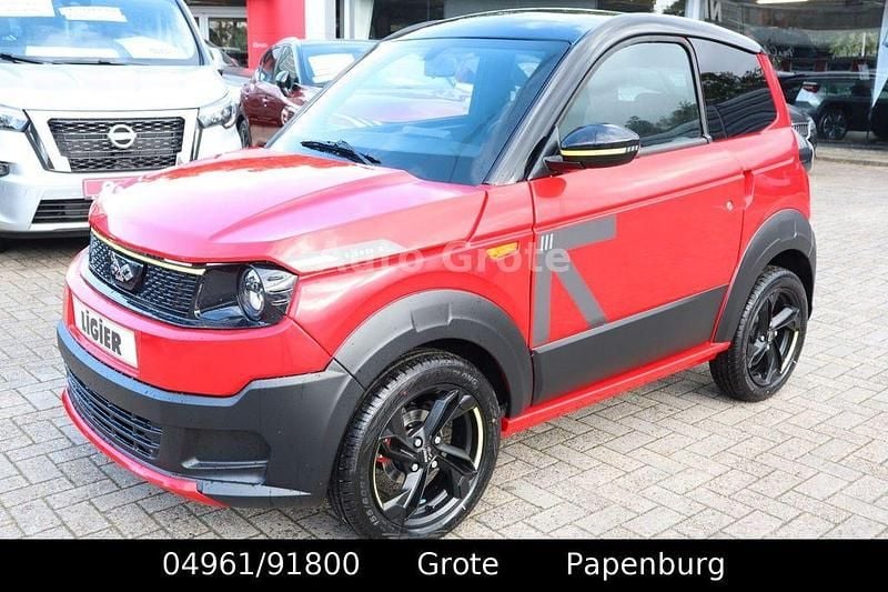 Neu Ligier Myli 11 kW (16 PS) 2025 Rot Kleinwagen