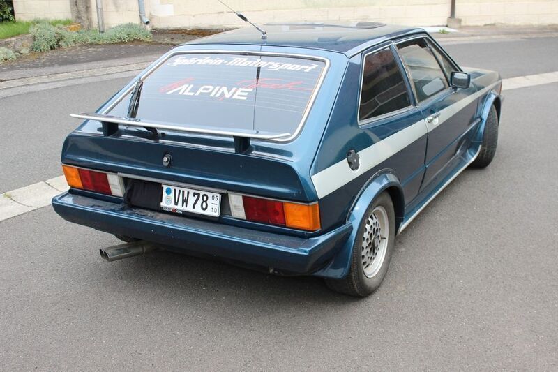 Brugt VW Scirocco 75 HK (55 kW) 1978 Blå Coupe