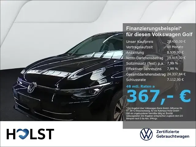 Gebraucht VW Golf VIII Goal 150 PS (110 kW) 2025 Limousine