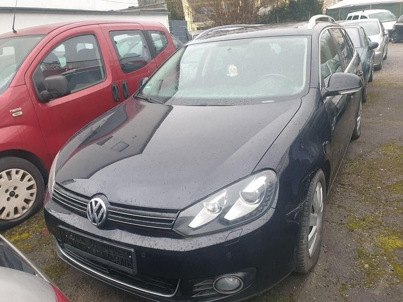Gebraucht VW Golf VII Highline 122 PS (89 kW) 2012 Schwarz Kombi