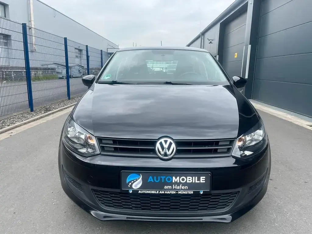 Gebraucht VW Polo Trendline 69 PS (50 kW) 2010 Schwarz Kleinwagen