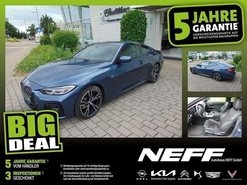 Arctic race blue metallic Gebraucht 2020 BMW 420 M Sport Coupé | 34.970 € (Fairer Preis) - Bild 1/4