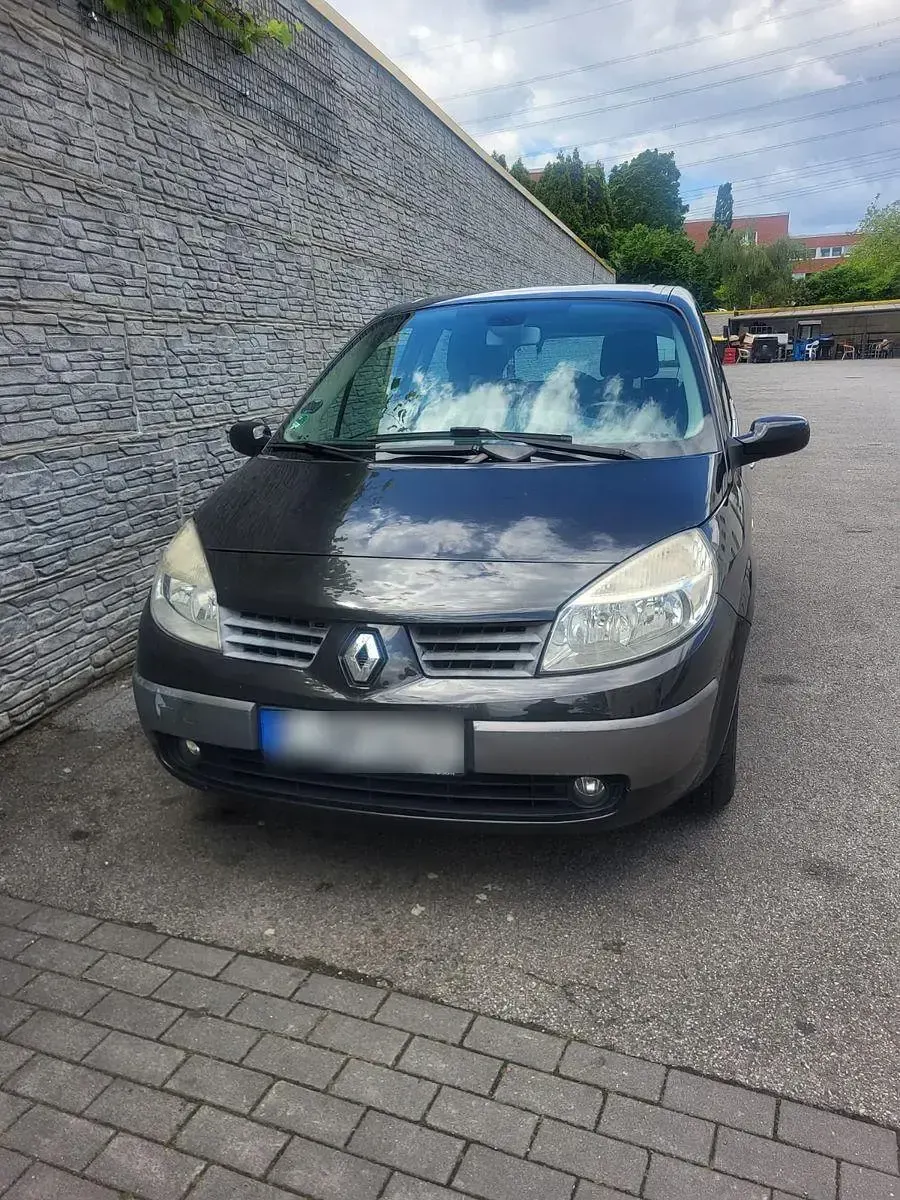 Gebraucht Renault Scénic II Avantage 111 PS (81 kW) 2005 Schwarz Van / Kleinbus