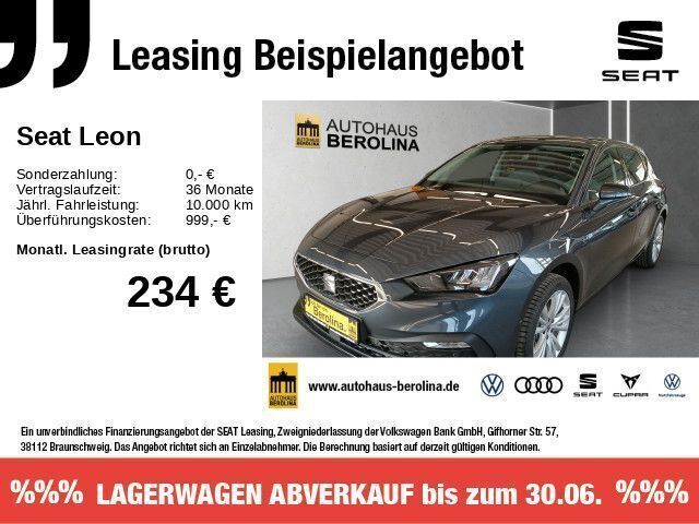 Grau Neu 2025 Seat Leon Style Limousine | 29.888 € (Fairer Preis) - Bild 1/4