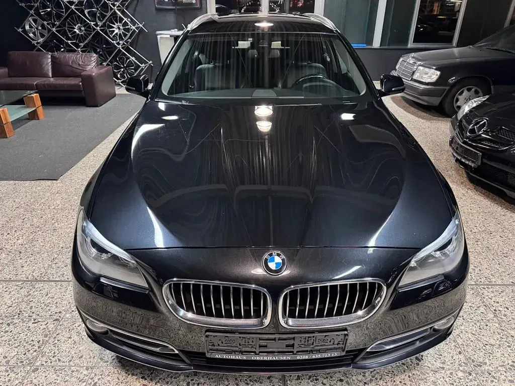 Gebraucht BMW 525 Luxury Line 218 PS (160 kW) 2016 Schwarz Limousine