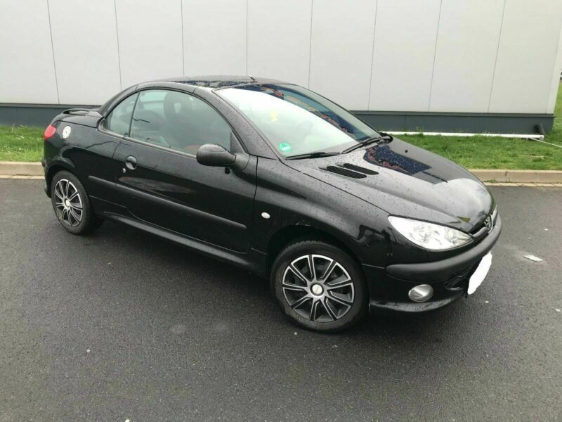 Verkauft Peugeot 206 CC TÜV bis März 2., gebraucht 2003