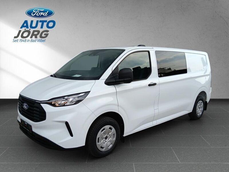 Weiss Neu 2025 Ford Transit Custom Trend Van / Kleinbus | 47.389 € (Teuer) - Bild 1/4