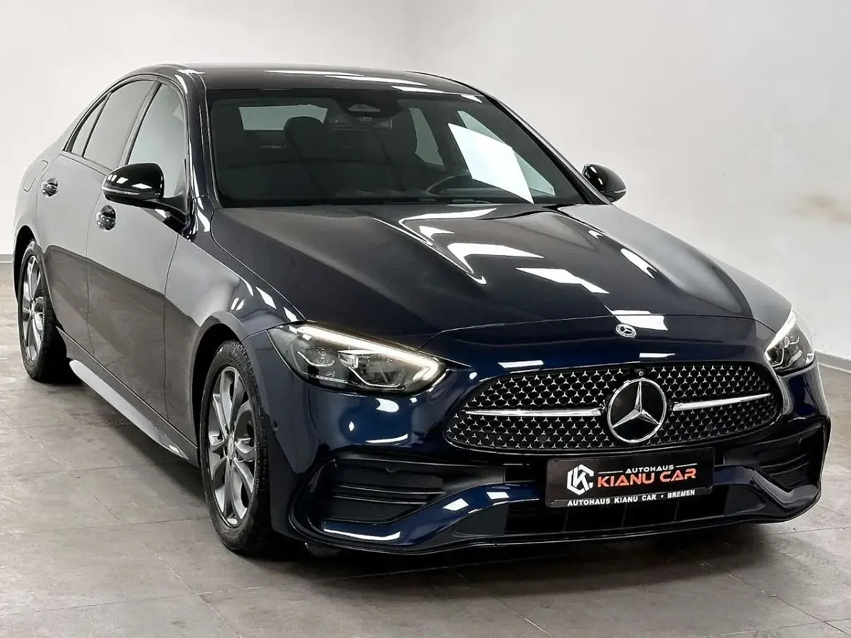 Gebraucht Mercedes C300 AMG 265 PS (194 kW) 2021 Cavansitblau Limousine