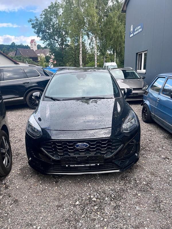 Schwarz Gebraucht 2022 Ford Fiesta ST-Line Kleinwagen | 12.400 € (Superpreis) - Bild 1/4