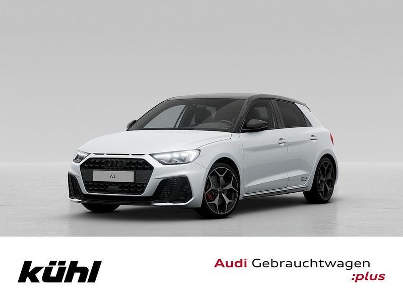 Weiß Gebraucht 2024 Audi A1 Sportback S-Line Kleinwagen | 33.280 € (Etwas zu teuer) - Bild 1/4