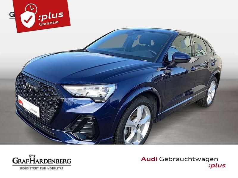 Navarrablau metallic Gebraucht 2022 Audi Q3 Sportback S-Line SUV | 37.444 € (Superpreis) - Bild 1/4