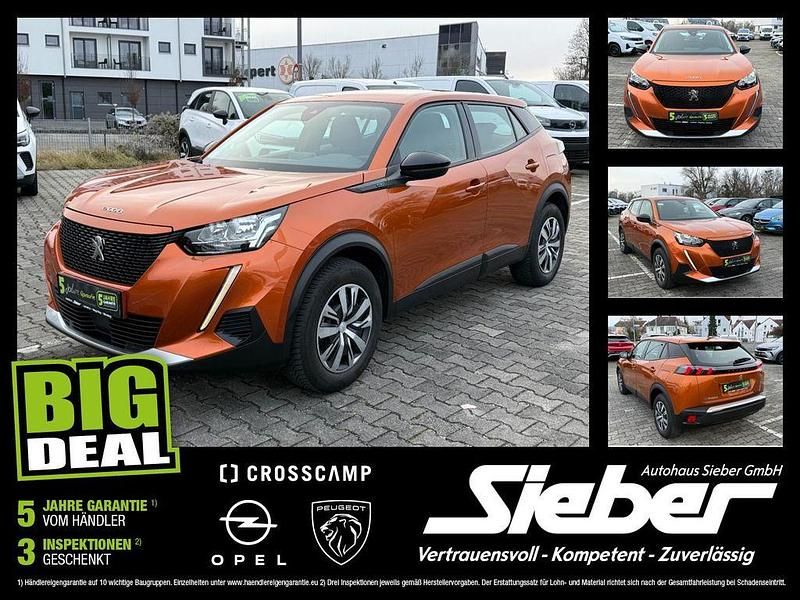 Gebraucht Peugeot e-2008 Active 100 kW (136 PS) 2022 Lackierung orange fusion/typ a SUV