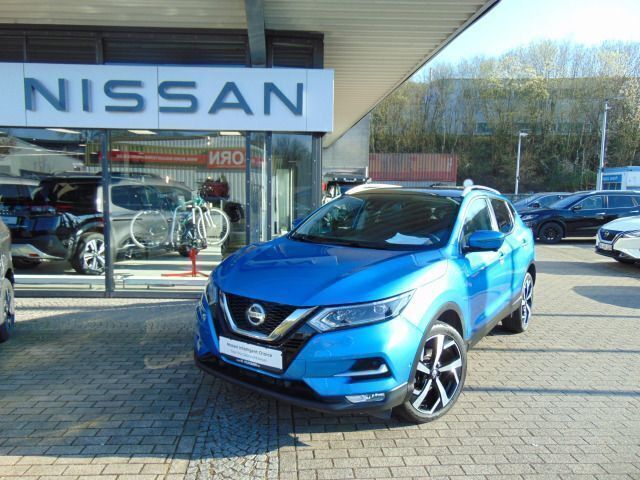 Vivid blue (metallic) Gebraucht 2020 Nissan Qashqai Tekna SUV | 20.950 € (Etwas zu teuer) - Bild 1/4