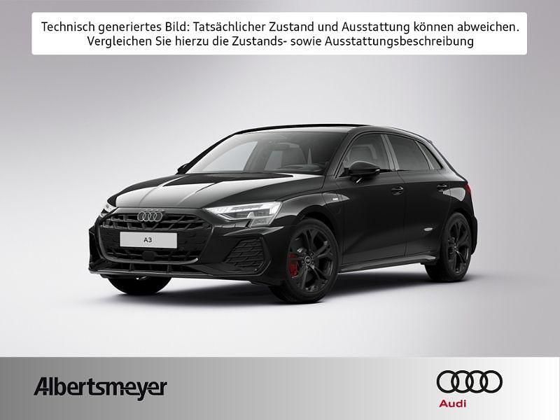 Schwarz Neu 2025 Audi A3 Sportback e-tron S-Line Kleinwagen | 45.990 € (Fairer Preis) - Bild 1/4