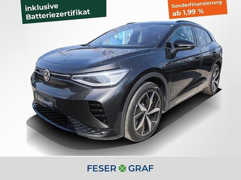 Gebraucht VW ID.4 GTX 219 kW (299 PS) 2022 Mangangrau metallic schwarz SUV