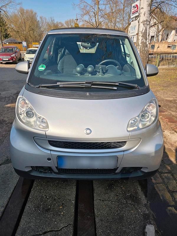 Gebraucht Smart ForTwo Cabrio 60 PS (44 kW) 2009 Silber Cabrio